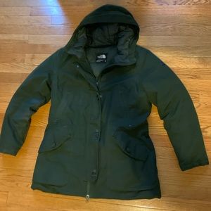 The North Face hooded parka
